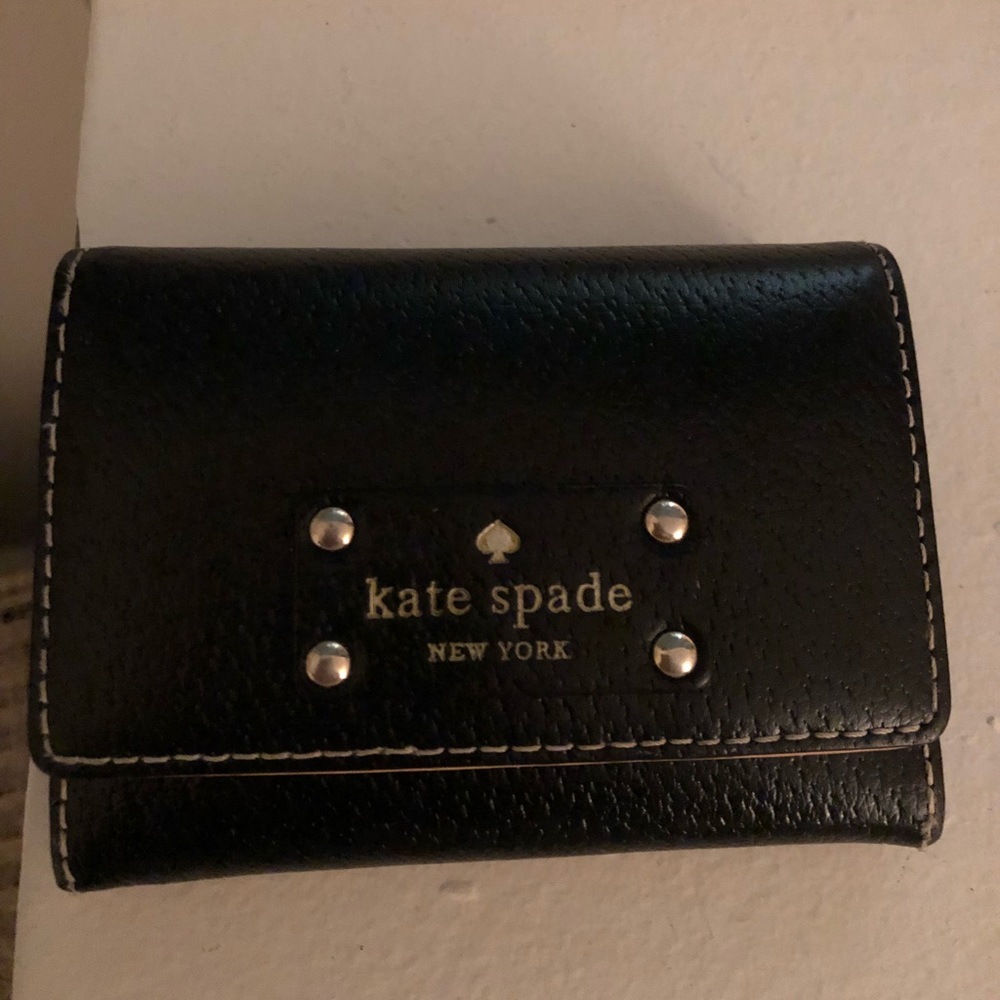 Kate Spade wallet - black leather